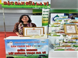 Sữa Nông Trại Ba Vì Myfarm đạt tiêu chuẩn OCOP 4 sao, người tiêu dùng tín nhiệm